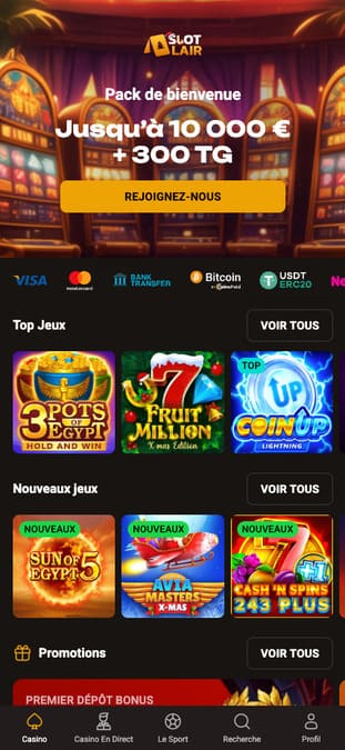 Visuel 9 SlotLair Casino
