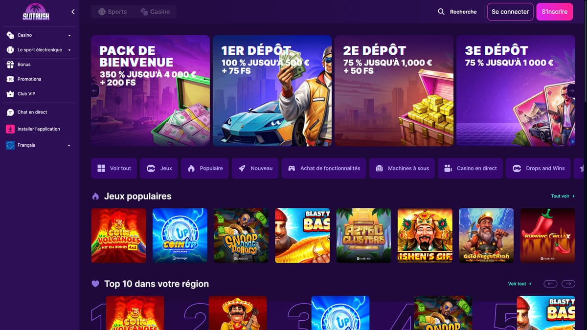 Visuel 7 Slotrush Casino