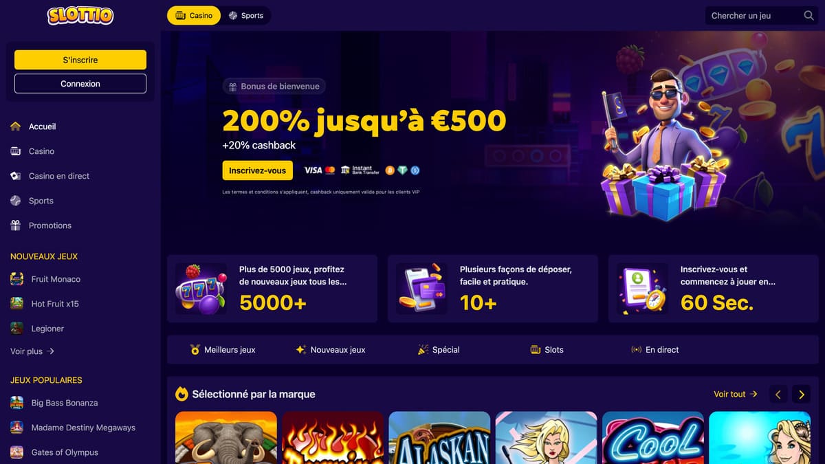 Visuel 5 Slottio Casino