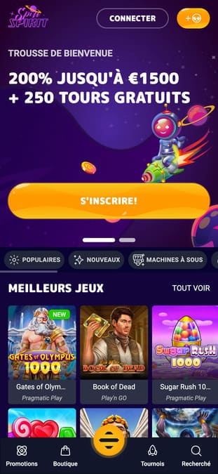 Visuel 9 SpinSpirit Casino