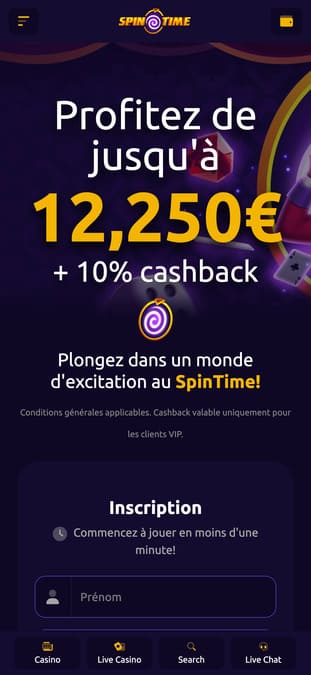 Visuel 7 Spin Time Casino