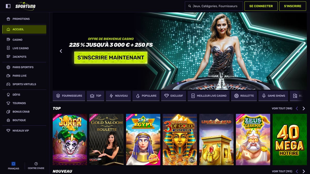 Visuel 7 Sportuna Casino