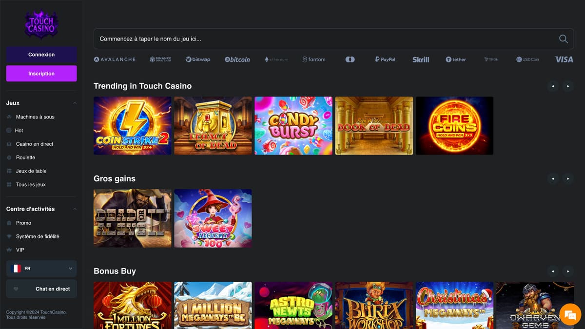 Visuel 7 Touch Casino