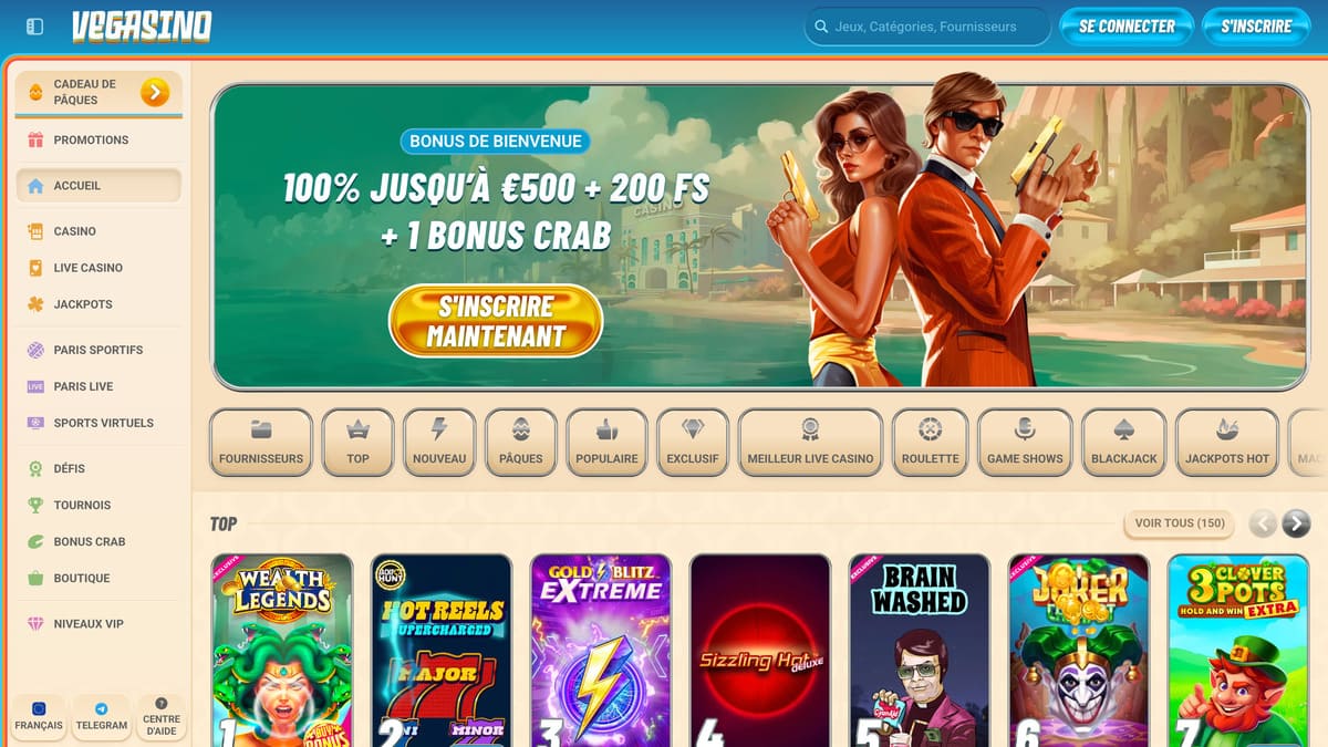 Visuel 7 Vegasino Casino