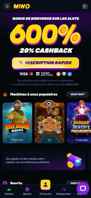 Visuel 7 Wino Casino