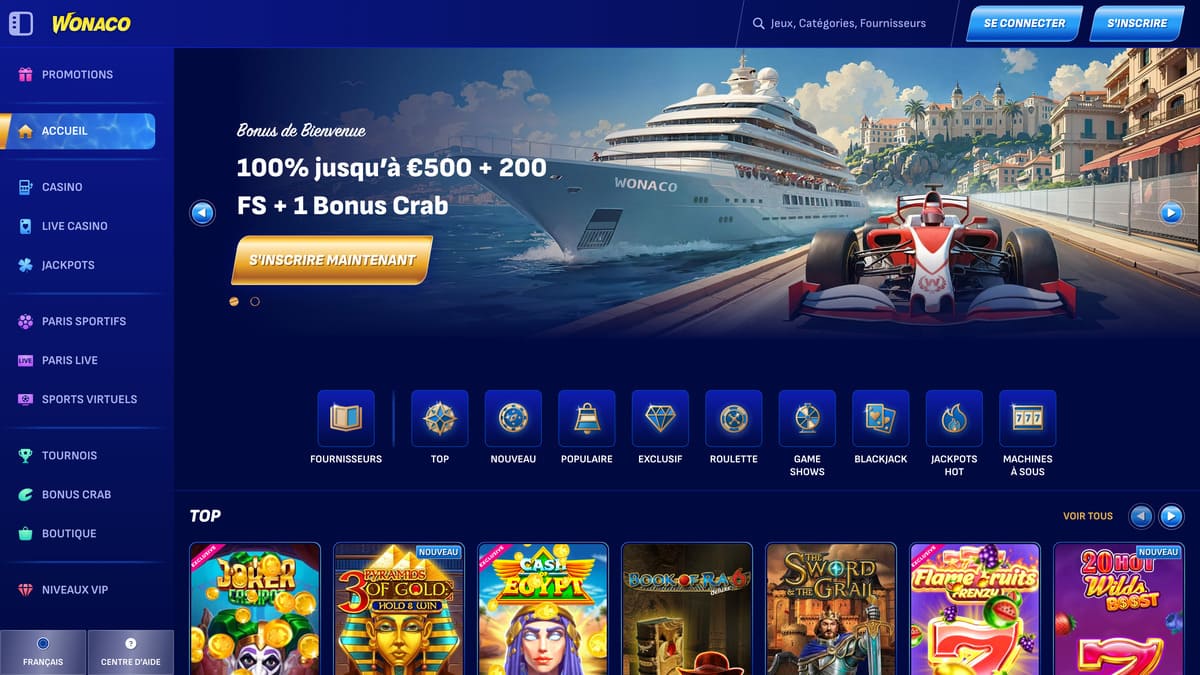 Visuel 8 Wonaco Casino