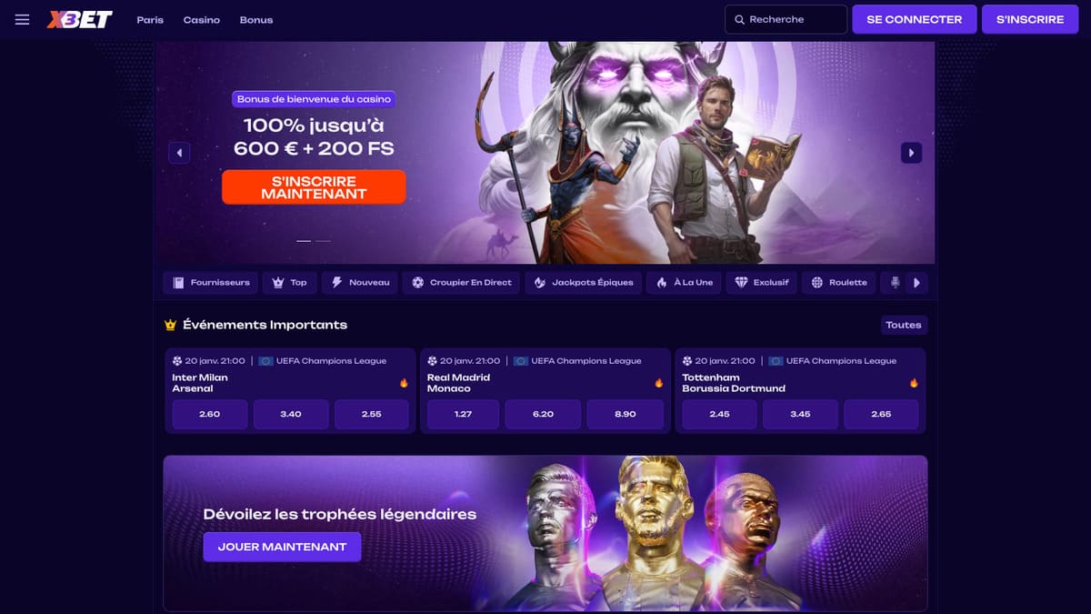 Visuel 7 X3Bet Casino