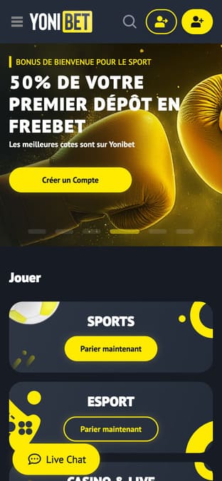 Visuel 7 Yonibet Casino